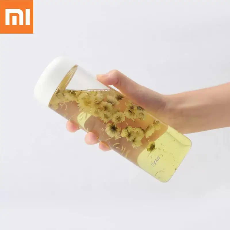 Xiaomi Mijia Pinlo ручная чашка для воды, чашка для чая воды/кофе 500 мл герметичный термостойкость Fda Pp силикон