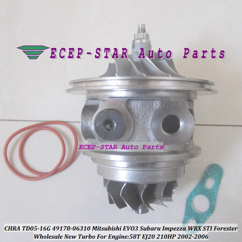 Турбокартридж CHRA Core TD05 16G 49178 06310 14412AA092 для Mitsubishi EVO 3 SUBARU Impreza WRX GT555 58T EJ20 2.0L