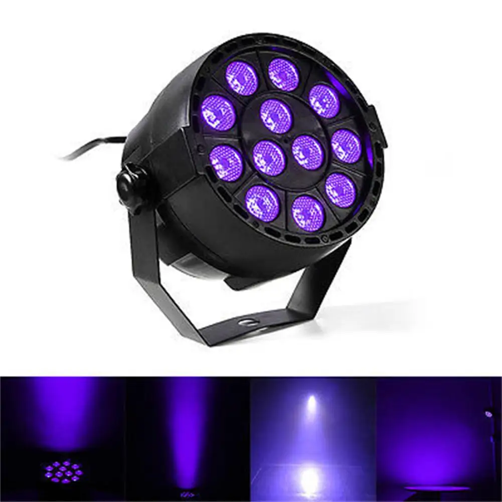 LED Par 36 Вт УФ фиолетовый свет сценический диско DJ Проектор машина Вечеринка KTV
