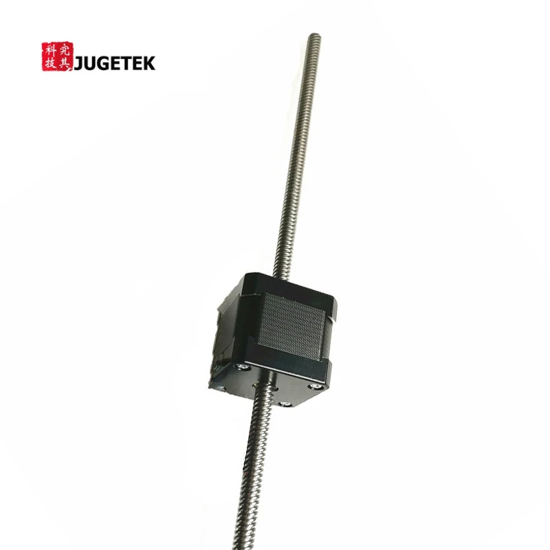 400 мм длина non пленочный Nema17 линейный шаговый двигатель с Tr8 * 4 Leadscrew|stepper motor|linear