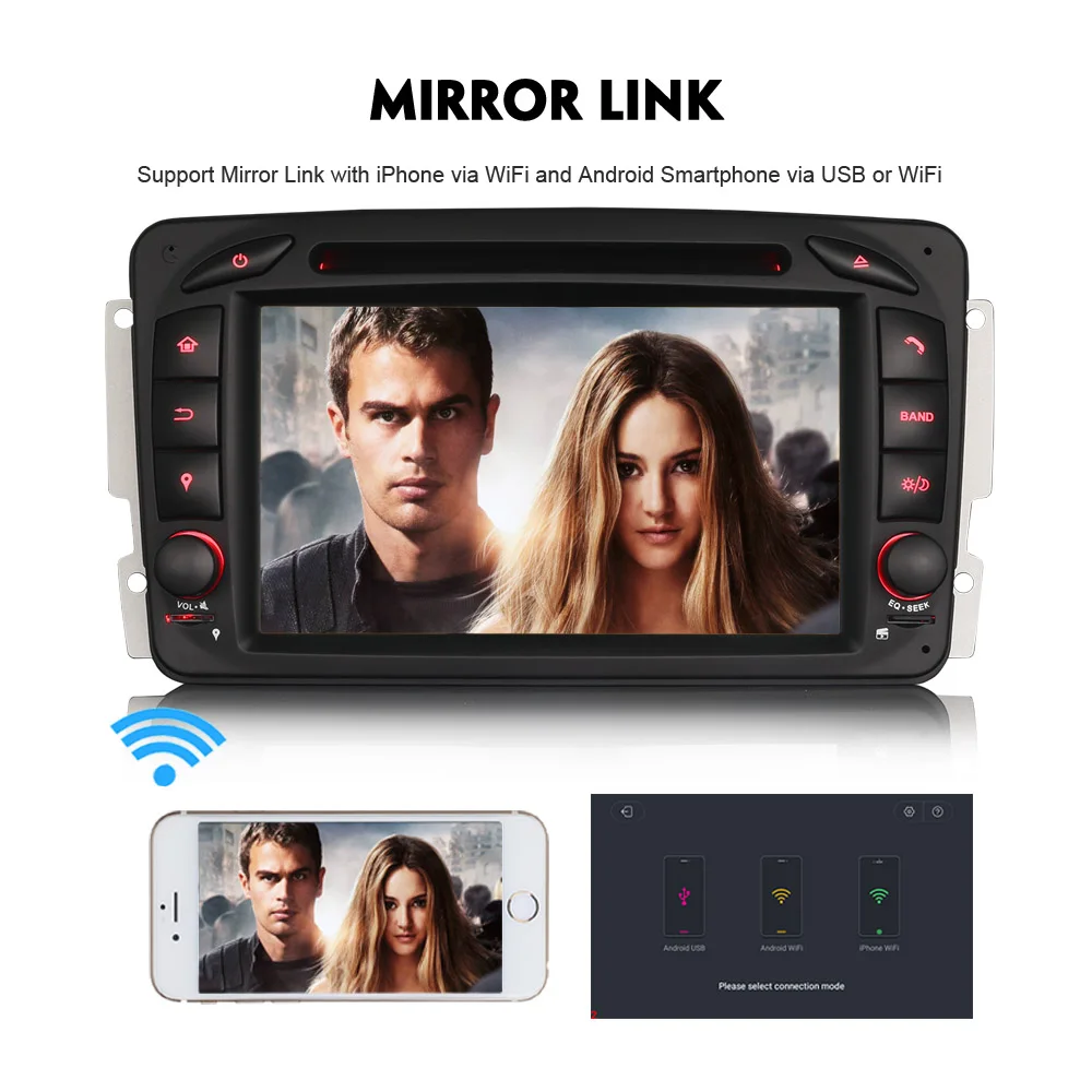 Android 8 1 Авторадио DAB + четырехъядерный WiFi 4G Радио DVD Автомобильный GPS навигационный