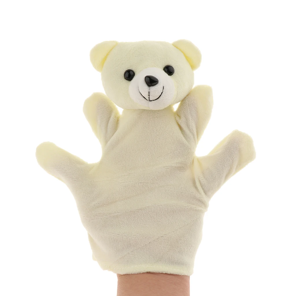 11 Kinds Big Hand Puppet Animal Plush Doll 9 Inch Soft Puppets Imaginative Play Toy Kids Adults Party Favors Birthday Gift | Игрушки и