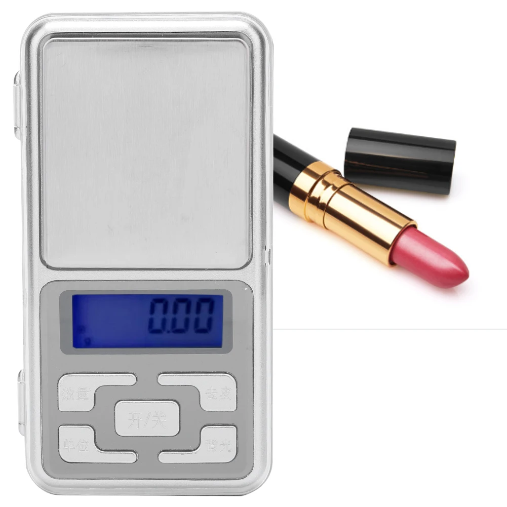 Набор инструментов для макияжа Мини Портативная точность 0 01 г Карманные весы