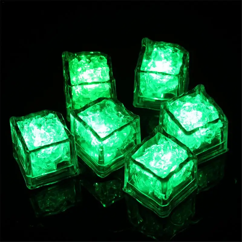 Новый 12 шт DIY light ice cube/цветной сенсорный Ночной свет/LED flash cubes