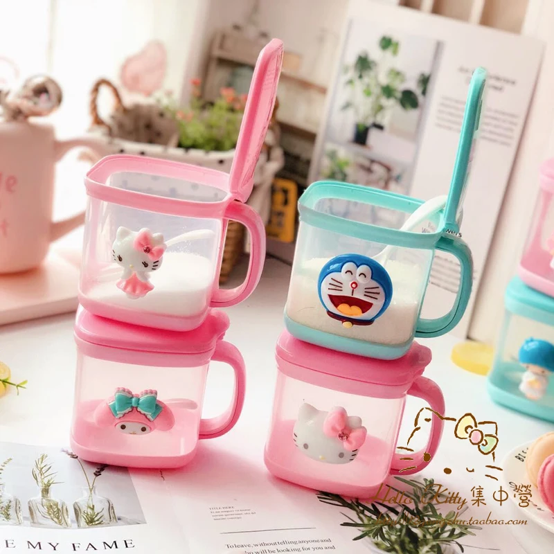 Hello Kitty кухонные аксессуары контейнеры коробка для вкуса герметичные пластиковые