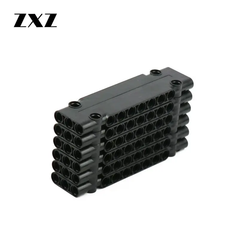 Механические блоки MOC, 3x11x1, 4 шт., детали для конструктора, автомобиль, грузовик, поезд, игрушки, аксессуар, техническая панель s 15458