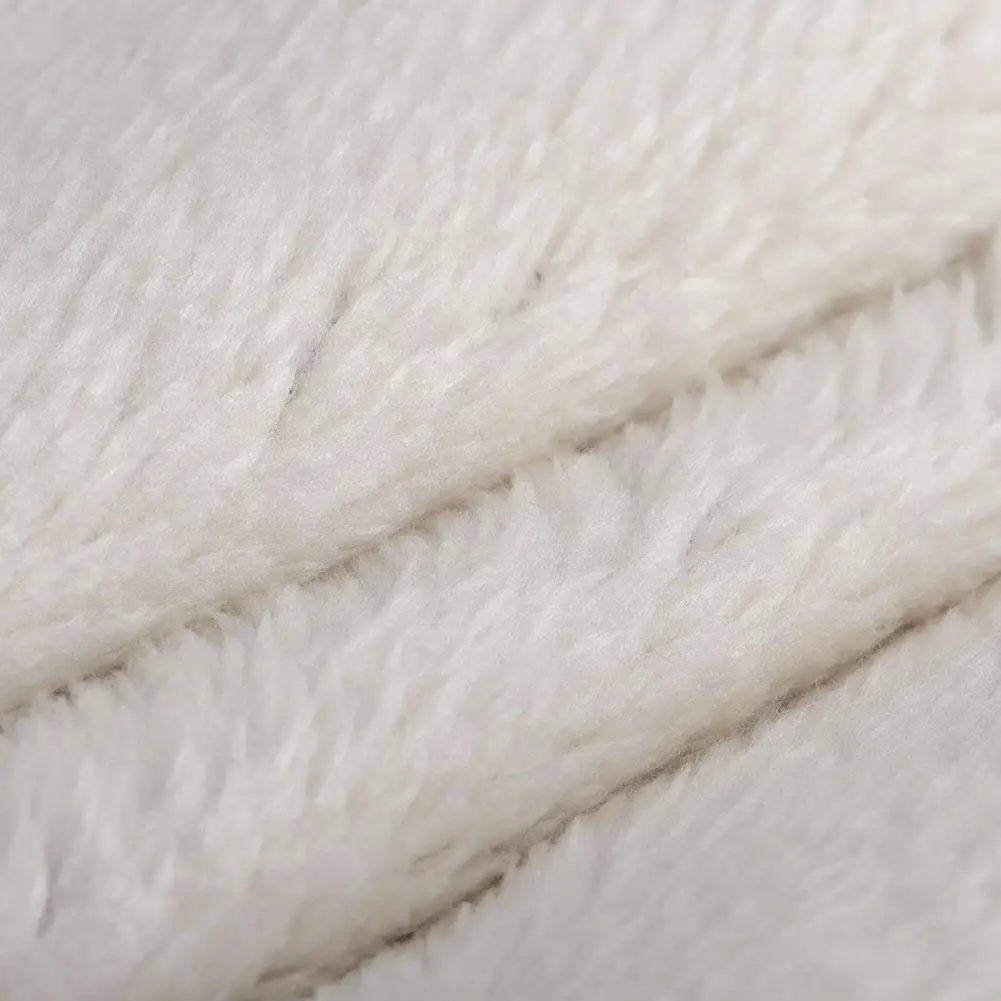 Двусторонняя плюшевая теплая накидка на плечо для пожилых людей Защитная шаль