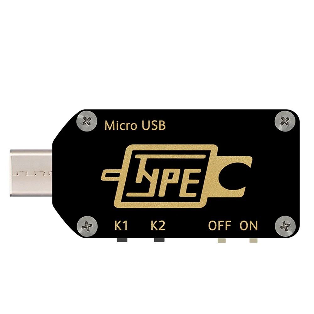 HD Тип-C Цвет Дисплей PD триггер USB Вольтметр Амперметр Напряжение 2-полосная измеряемый ток метр Цифровой мультиметр USB Тестер