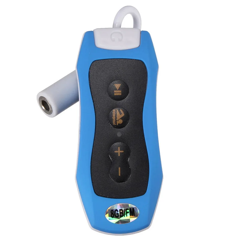 8GB MP3 Player Swimming Underwater Diving Spa + FM Radio Waterproof Headphones Orange | Электроника