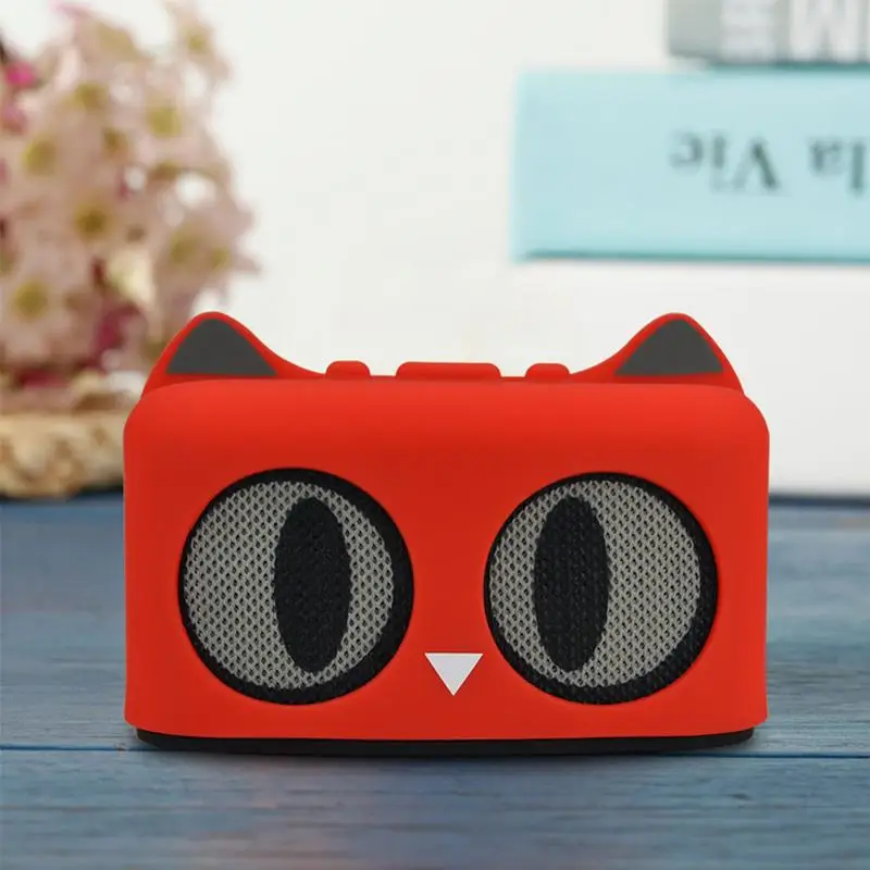 Мини Bluetooth Кот беспроводной динамик высокого качества бас громкоговоритель