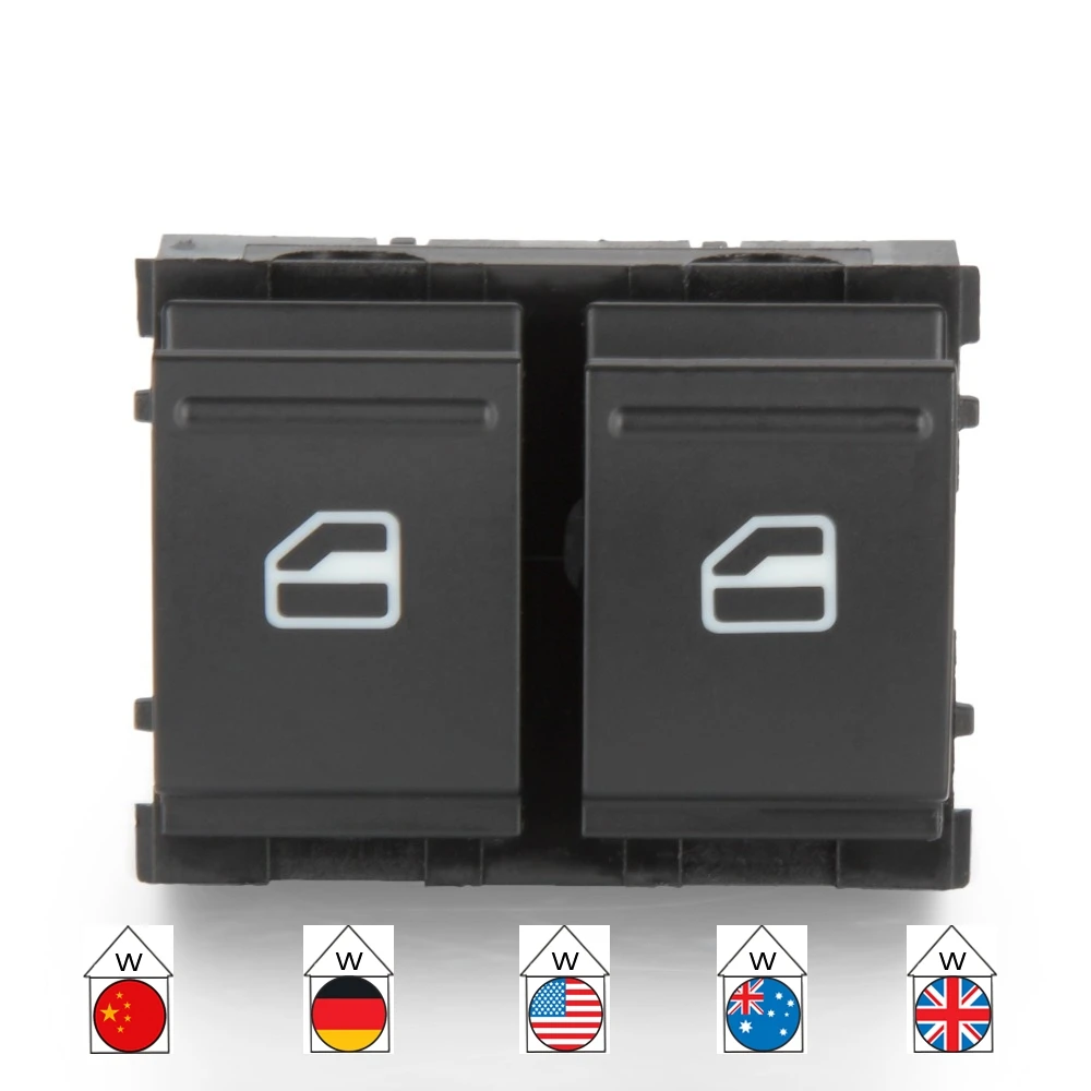 Автомобильный Электрический переключатель управления окном для VolksWagen CADDY EOS GOLF