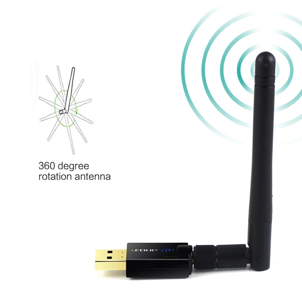 EDUP WiFi USB 300mbps адаптер 802.11n wifi приемник беспроводной ключ Ethernet для Windows Mac