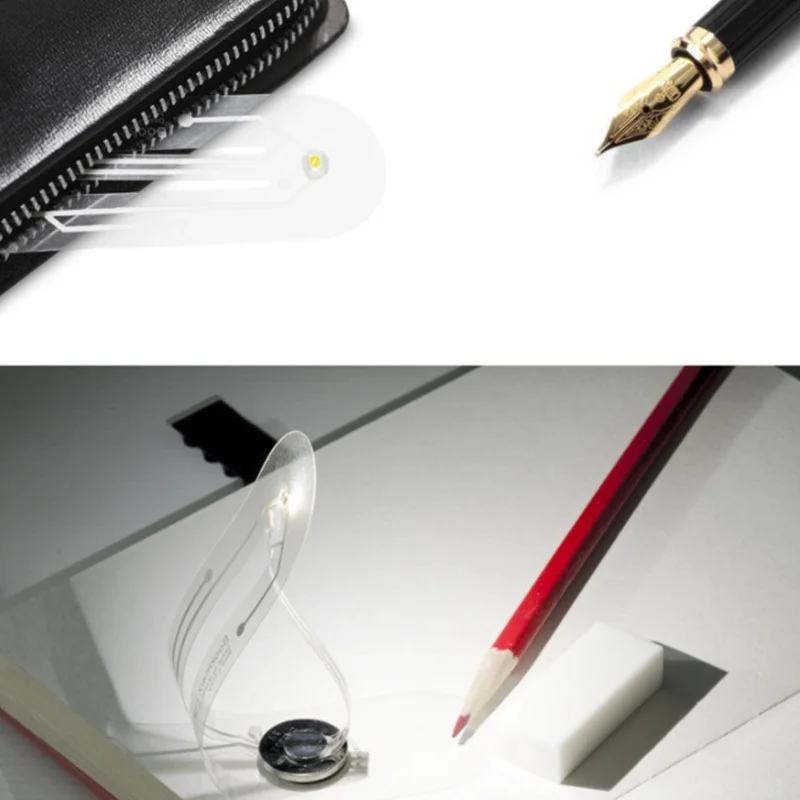 Портативная книжная лампа Usb перезаряжаемая для чтения Уход за глазами ночник