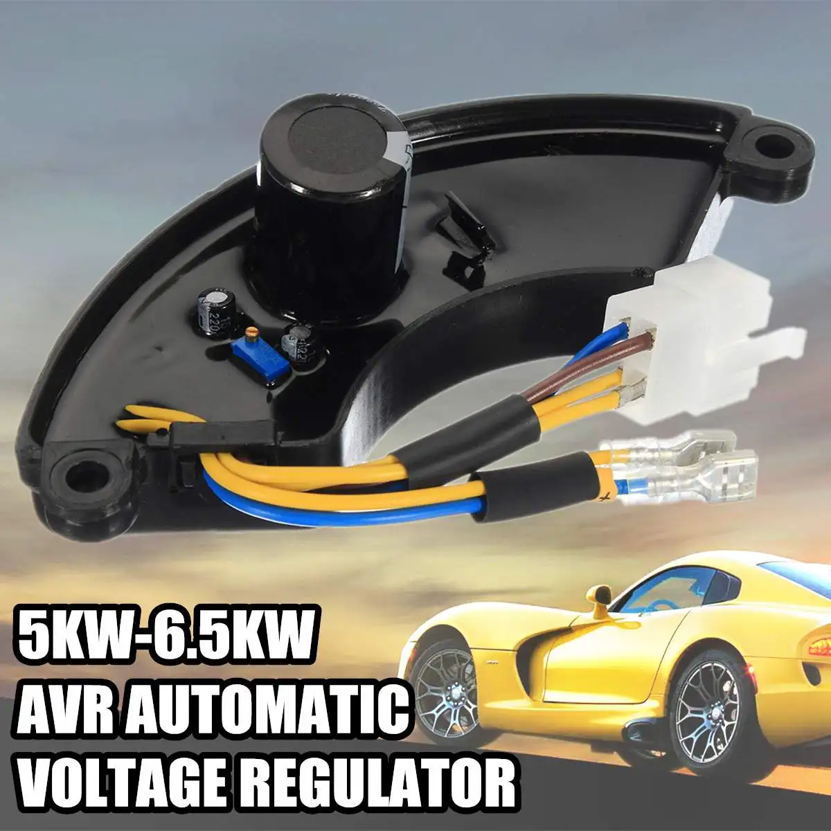 Новый бензиновый генератор автоматический регулятор напряжения AVR 1 фазный для 5