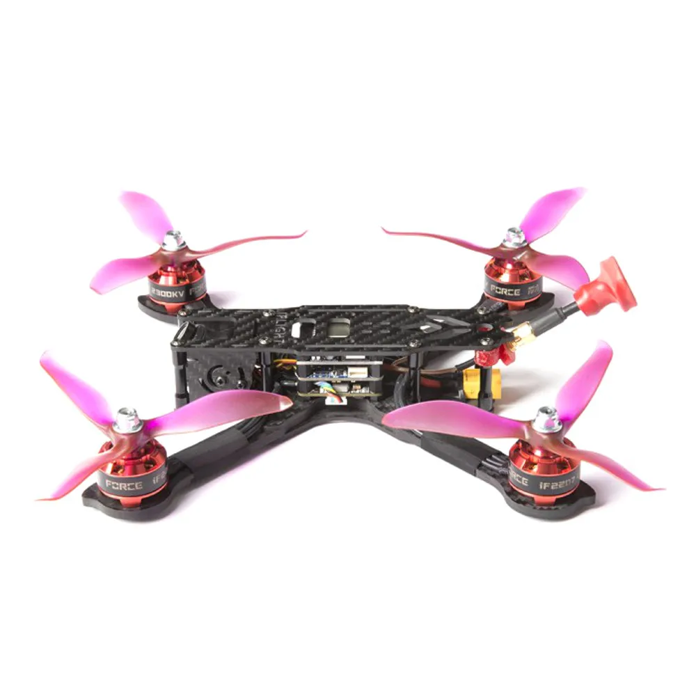 Гоночный Дрон iFlight XL5 V2 5 дюймов FPV PNP 8G 72CH F4 30A BLHeli_S 2 4S 1179 800TVL CCD камера 600MW VTX RC