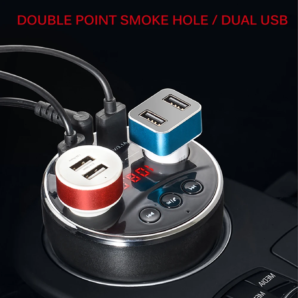 3 в 1 беспроводной Bluetooth fm передатчик автомобильный комплект MP3 плеер безручный