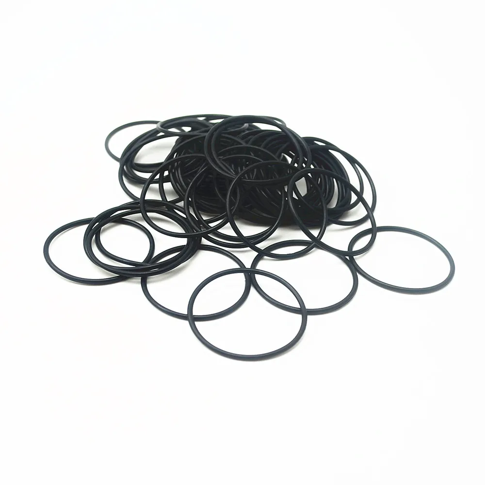

10pcs High quality Black "O" Type Sealing Rubber Ring Gaskets Outside diameter 2.6/3.1/3.6/4.1/4.3/5.1/6.6/-13.6mmx0.8mm