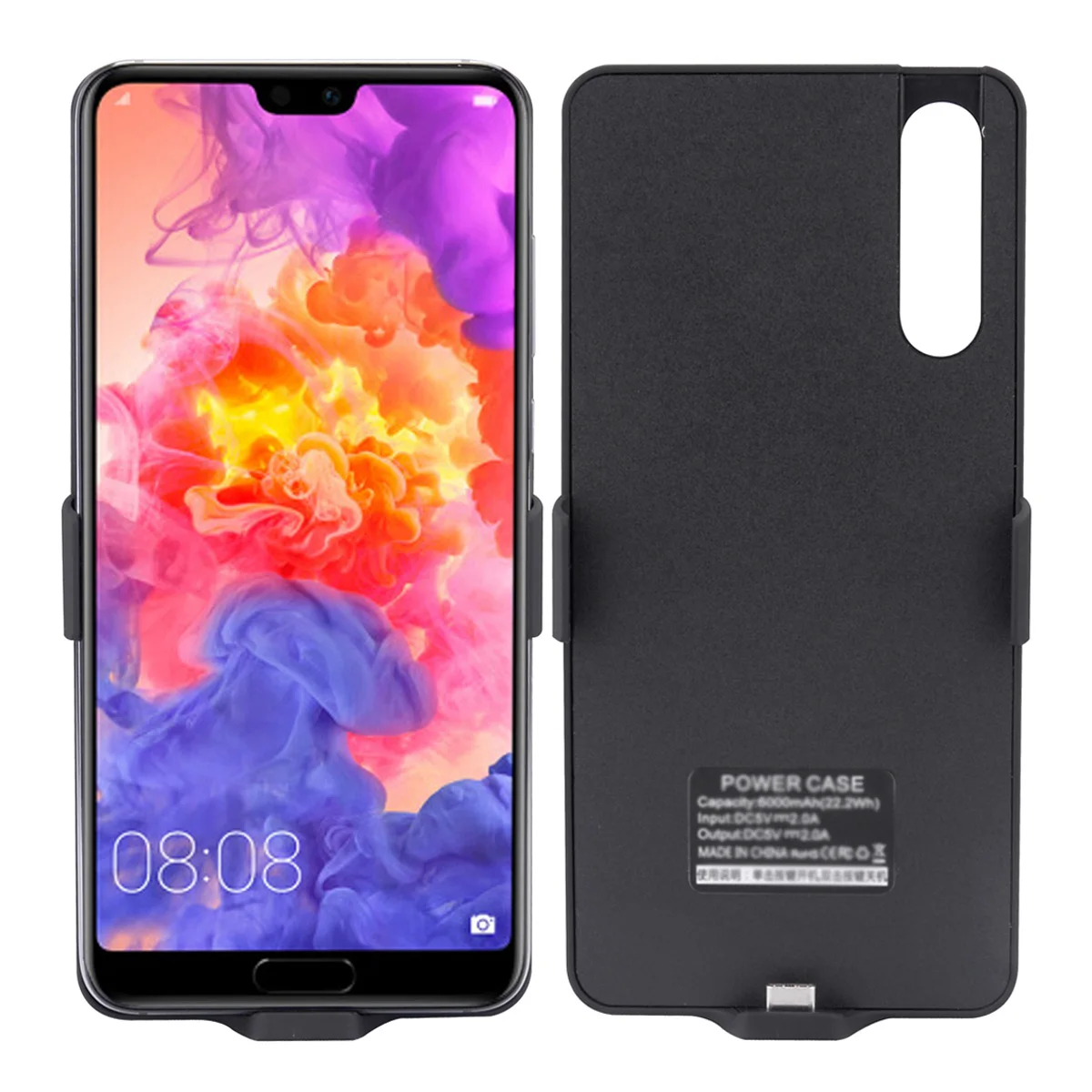 CASEWIN чехол для зарядного устройства Xiaomi Mi 8 6000 мАч зарядки внешнего резервного
