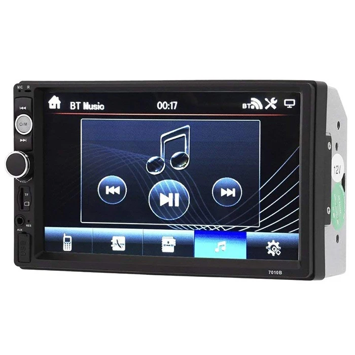 7010B 7 ''HD сенсорный экран автомобильный Bluetooth Hands free аудио музыкальный дисплей MP3