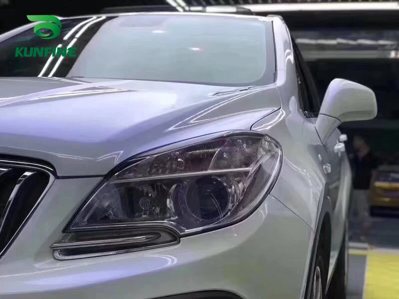 Автомобильный Стайлинг обёрточная бумага/матовая белая и синяя Автомобильная