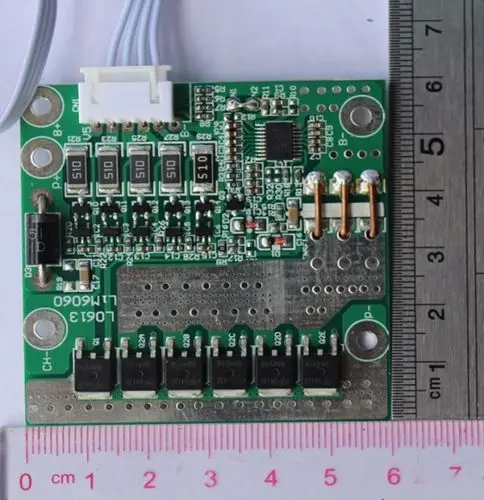 

Плата защиты литий-ионной батареи 5S 45 а 18650 BMS PCM с балансировкой 3,7 в