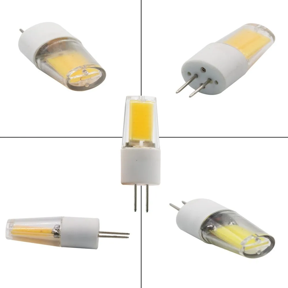 3 Вт Светодиодная лампа G4 свет AC/DC12V AC220 240V COB светодиодное Освещение