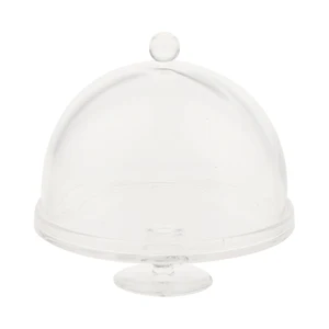 Кукольный домик Миниатюрный 112 весы прозрачный десертный Снэк с полукруглой крышкой