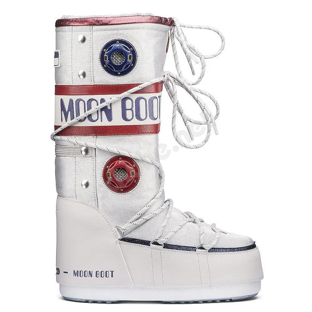 Ботинки MOON BOOT мужские кожаные ботинки MERCURY SPACE SUIT белые красные синие| |