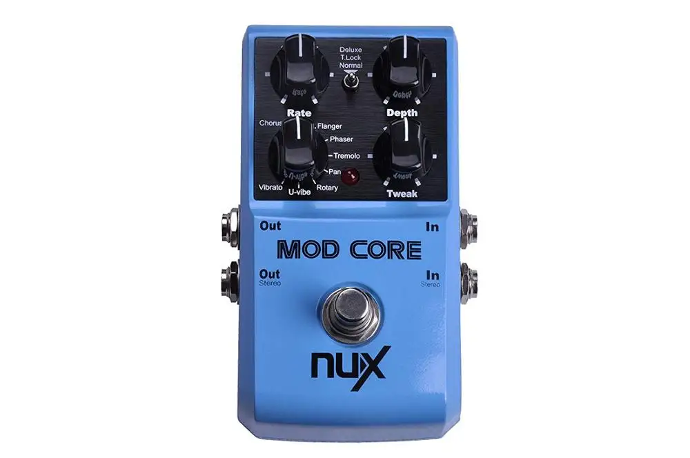 NUX MOD Core гитарная педаль эффектов 8 модуляции Предустановленная Блокировка