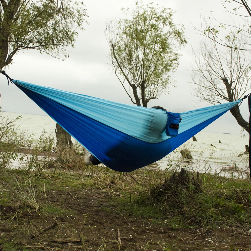 Гамак Камуфляжный на 2 человек подвесная кровать для сада отдыха спорта дома