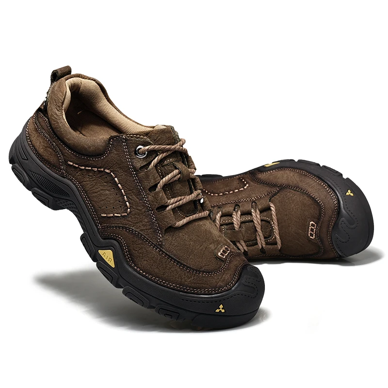 Autumn Winter Genuine Leather Big Size Men Casual Shoes Fashion Male Large 39-45 Men's Flats | Обувь
