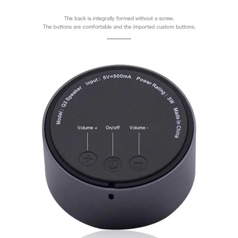 Bluetooth Динамик портативный мини-сабвуфер Беспроводной металла стереоколонка HiFi