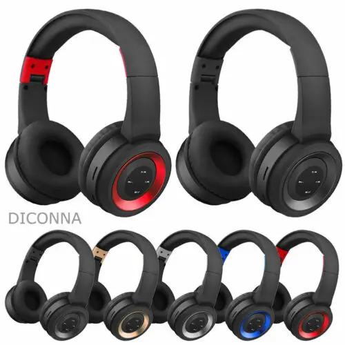 Беспроводные Bluetooth наушники Складные стерео с тяжелыми басами | Электроника