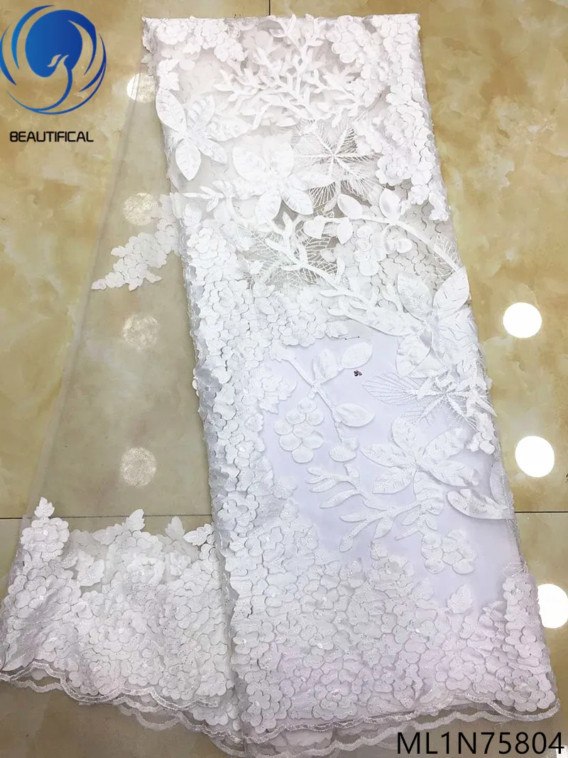 Beautifical африканская кружевная ткань 2019 высокое качество красное платье из кружева