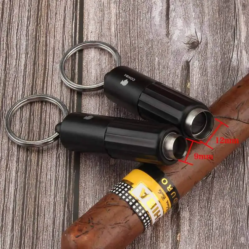 COHIBA металлический перфоратор для сигар портативная машинка резки табака из