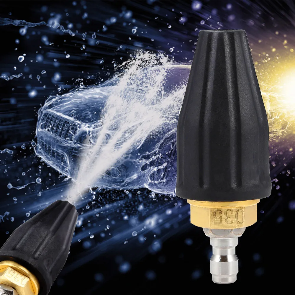 Оригинальный Quick Connect вращающийся Turbo сопла 1/4 дюймов 300 бар для Karcher/LAVOR высокого
