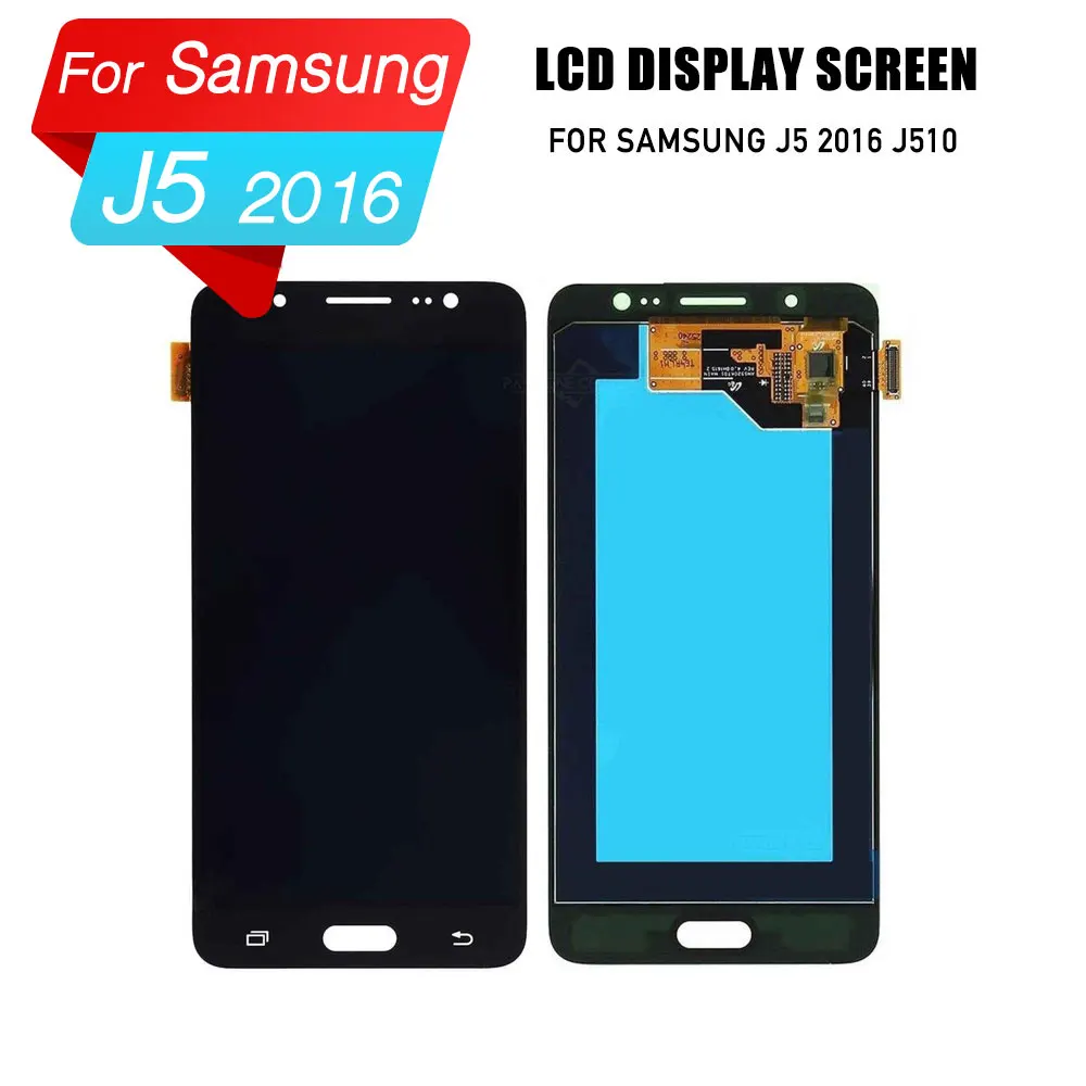 Замена ЖК экрана для galaxy j5 2016 дисплей дигитайзер samsung j510f j510fn j510M с лёгкостью