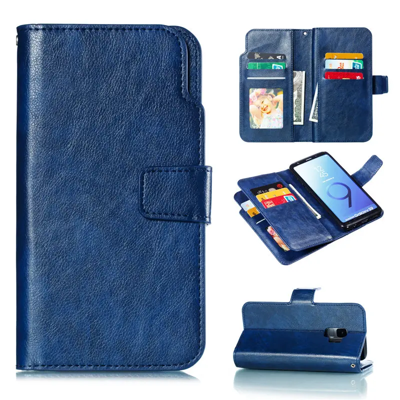 Чехол для телефона Samsung S10 S9 S8 plus A90 A80 A70 A60 A50 A40 A30 A20 A10 M40 M20 M10 Note 10 9 8 кожаный чехол