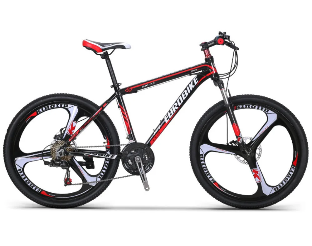 

AC0300009l Can Aluminium Alloy Disc Brake A Mountain Country Bicycle 26 Inch 21 Speed Magnesium Alloy Three Knife One Wheel X3