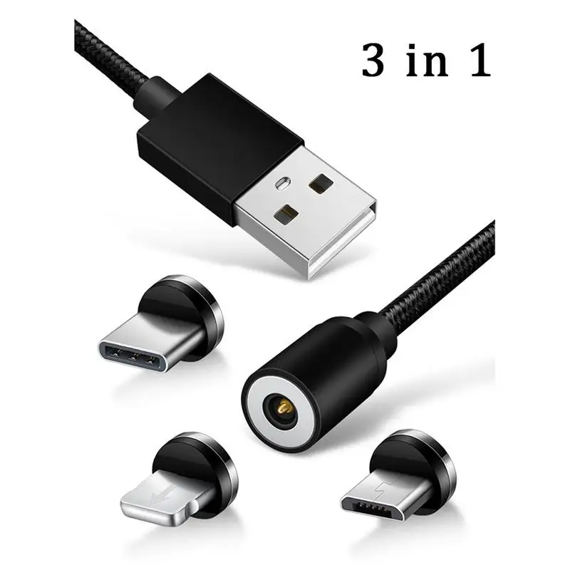 Магнитный кабель Micro USB магнитный шнур для зарядного устройства зарядный провод