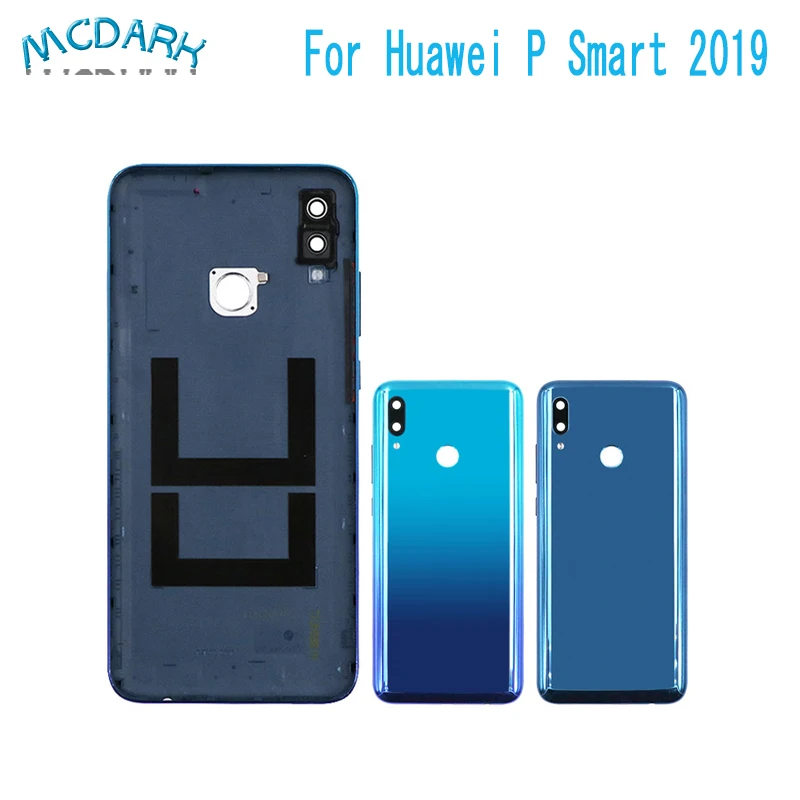 Задняя крышка аккумулятора 6 21 дюйма для Huawei P Smart 2019 детали замены корпуса задняя +