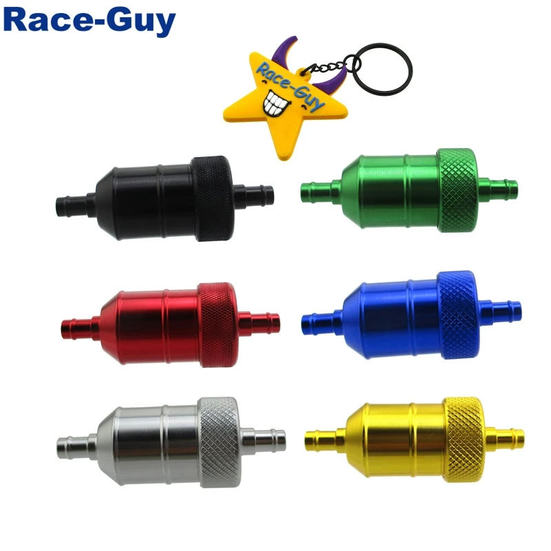 1/4 &quotАлюминиевый Газовый топливный фильтр для Honda Yamaha Suzuki Kawasaki Pit Dirt Bike ATV Quad 4 Wheeler
