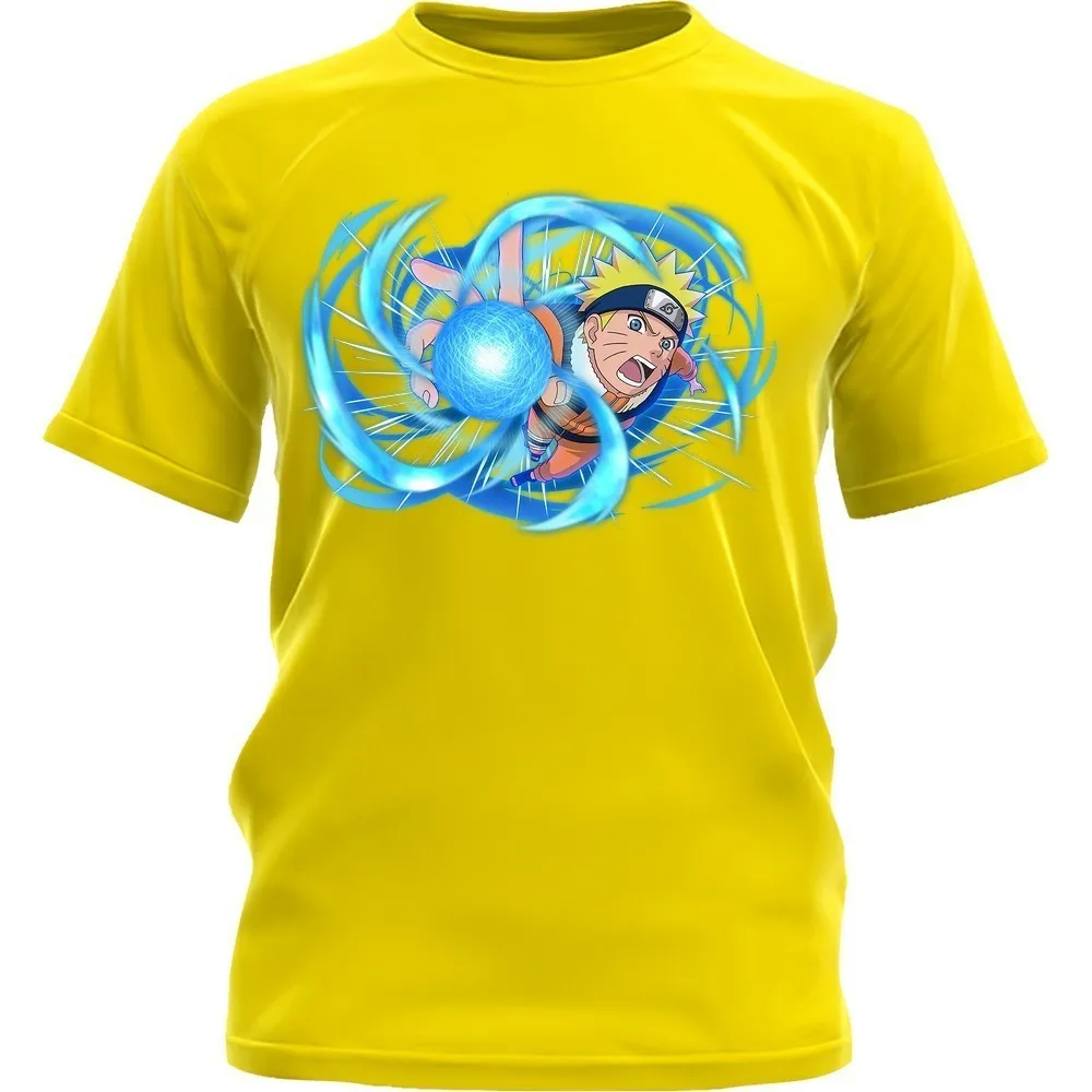 Повседневные мужские футболки с 3D принтом Лидер продаж японское аниме Наруто