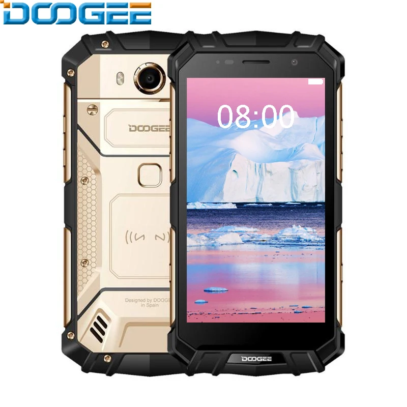 Doogee S60 смартфон с 5 2 дюймовым дисплеем восьмиядерным процессором Helio P25 ОЗУ 6 ГБ ПЗУ