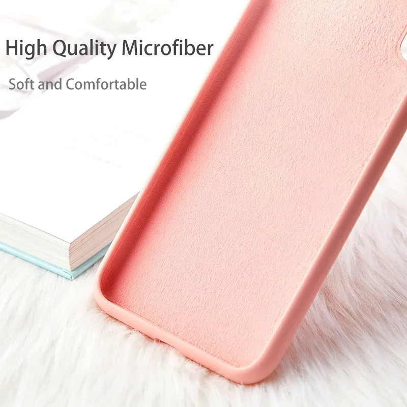 Оригинальный силиконовый чехол для iPhone X XS Max XR 8 Plus 7 6 6s противоударный Coque Capa