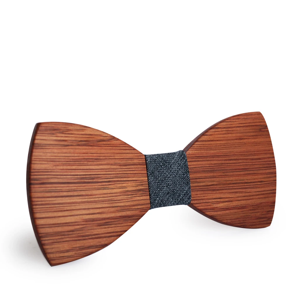 Простой мужской костюм деревянный галстук-бабочка галстук для мальчишник