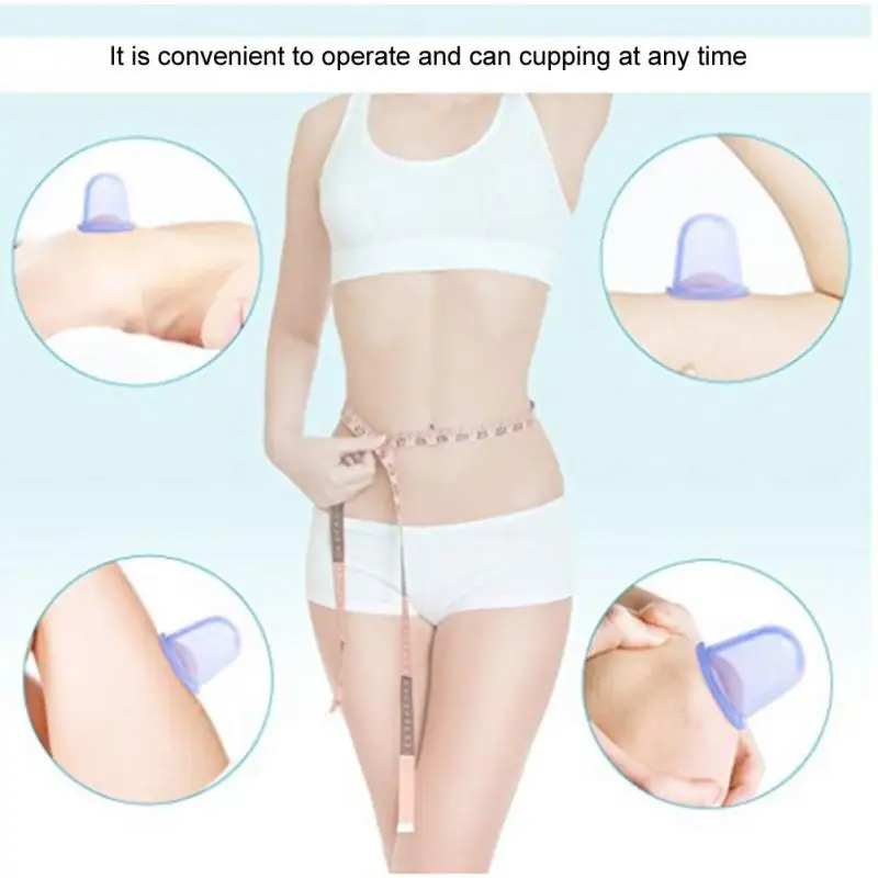 2 шт./компл. силиконовый вакуумный массаж тела помощник вакуумное средство против