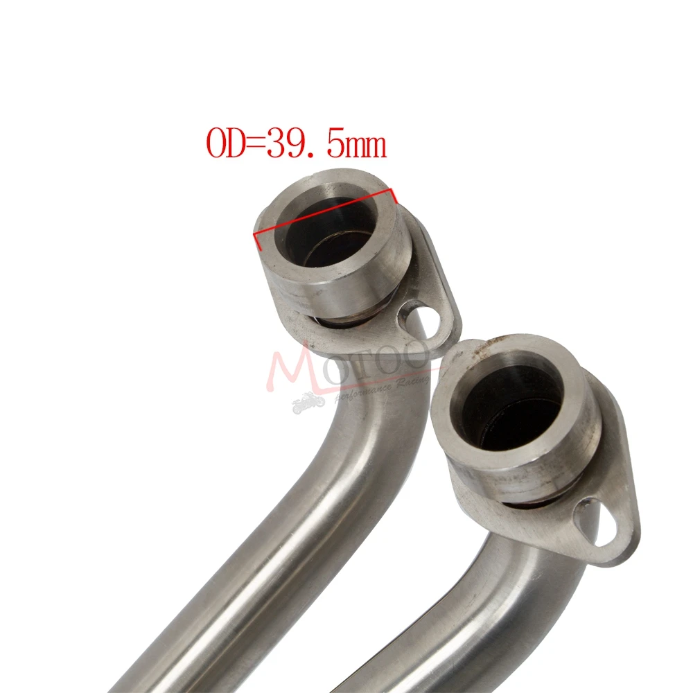 Motorcycle Full Exhaust System Slip On Header Pipe Front Muffler For YAMAHA YP500 TMAX 500 T-MAX TMAX500 2001-2007 | Автомобили и