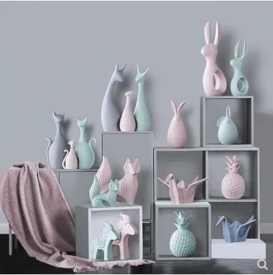 

Ceramic Crafts, Animal Sculpture Decoration, European Style, Creative Desktop Decoration Gifts, Home Decoration Products