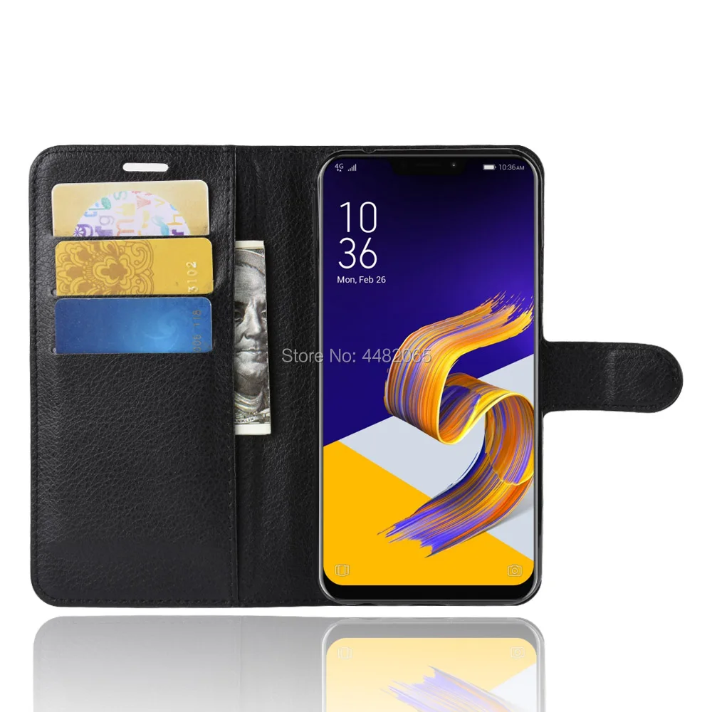 Кожаный чехол ZB602KL для ASUS Zenfone Max Pro M1 чехол-книжка из искусственной кожи ZB 601KL |